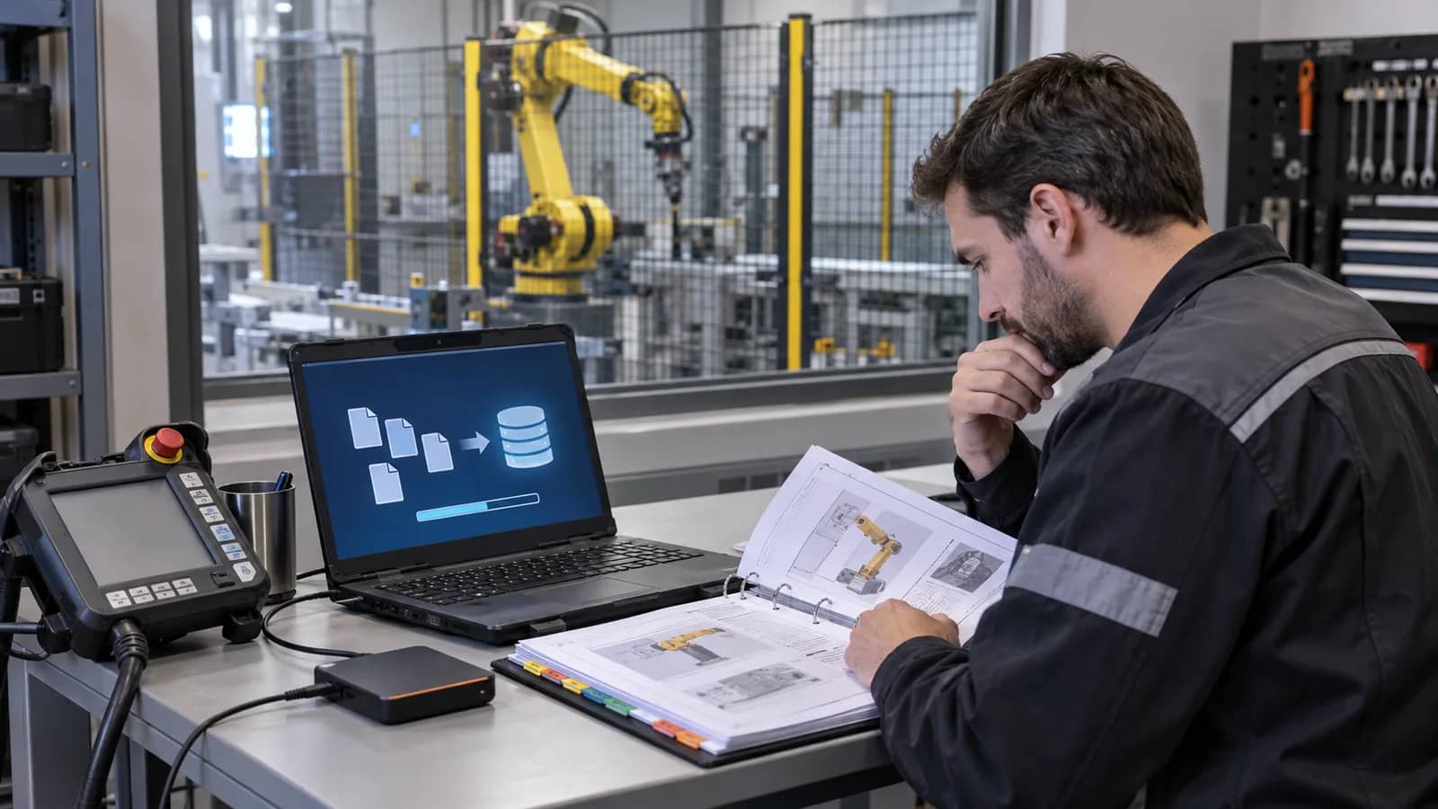 Dispositivo de backup, notebook e versões para recuperação