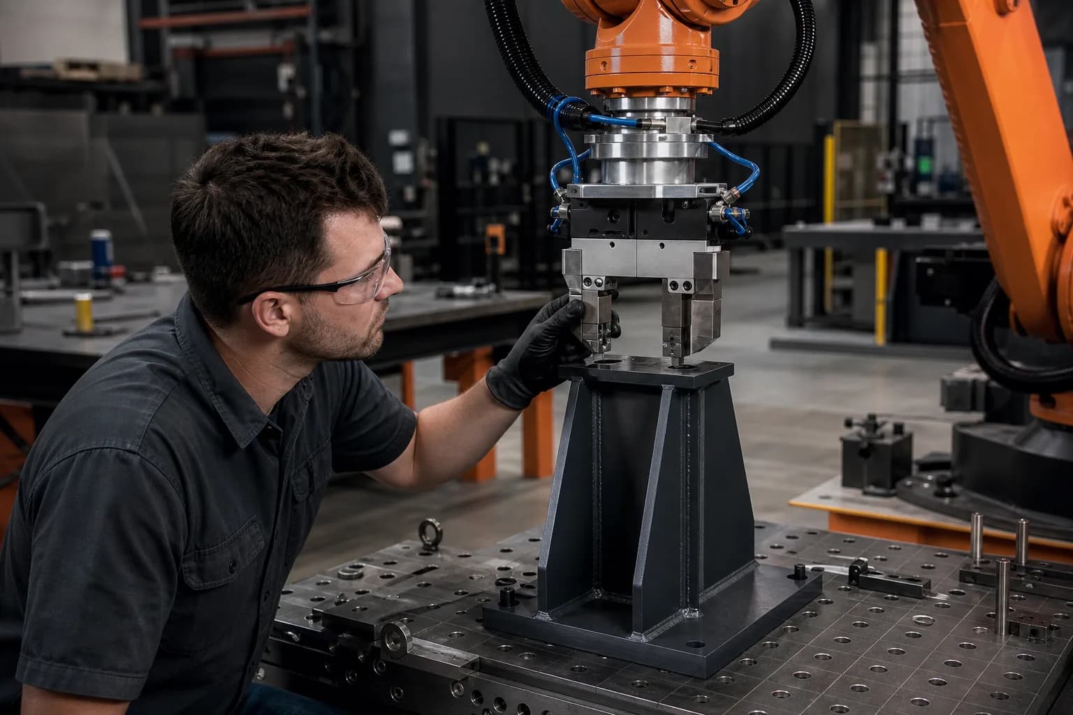 Custom EOAT & Robot Base representative configuration