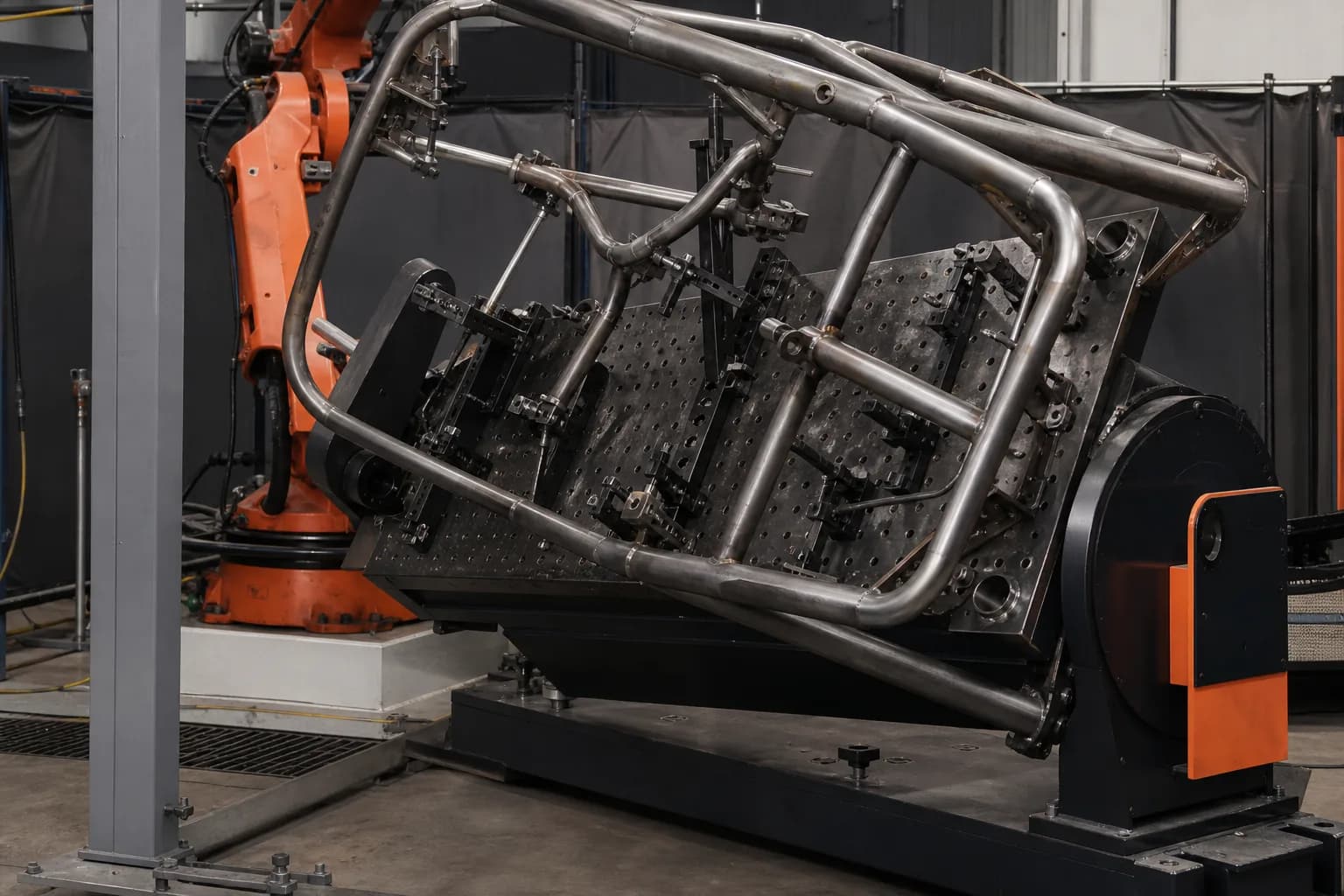 KBR-Z500 Positioner shown in its intended application