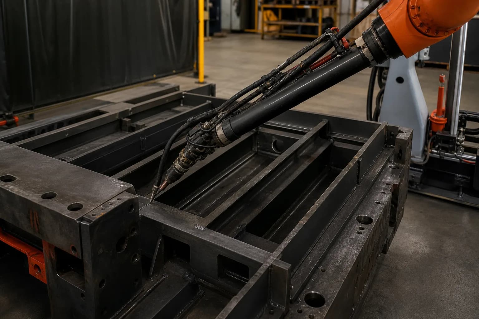 Yaskawa AR2010 Welding Robot Platform shown in its intended application