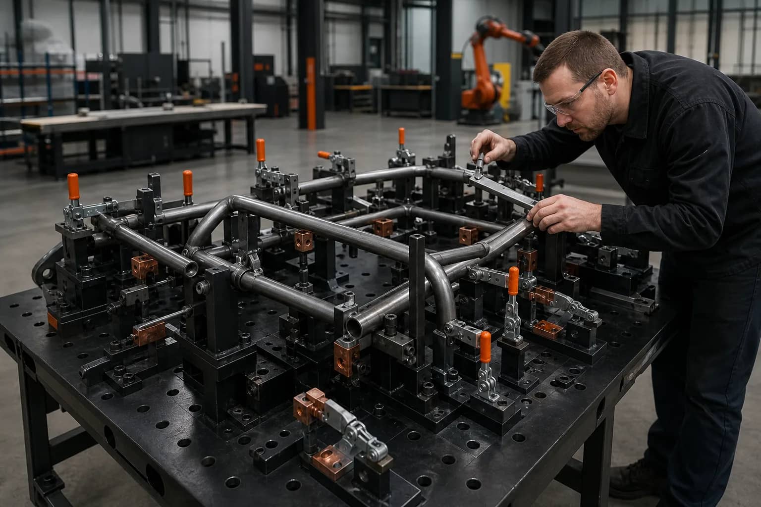 Soporte de soldadura personalizado in its intended industrial application