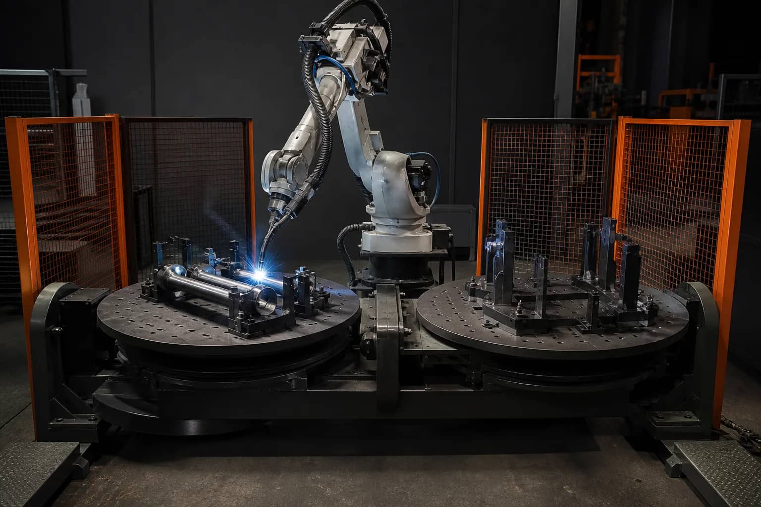 Posicionador KBR-Z500C in its intended industrial application