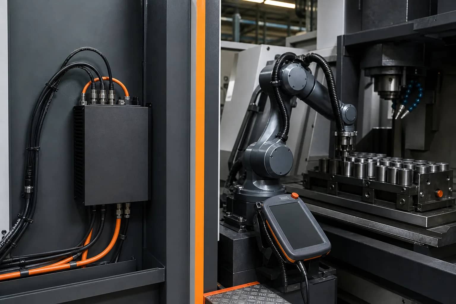 Plataforma de Controlador YRC1000micro in its intended industrial application
