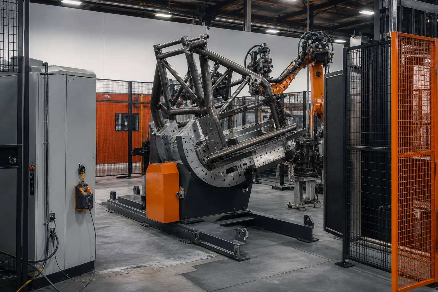 Posicionador KBR-Z500 integrated with adjacent cell equipment