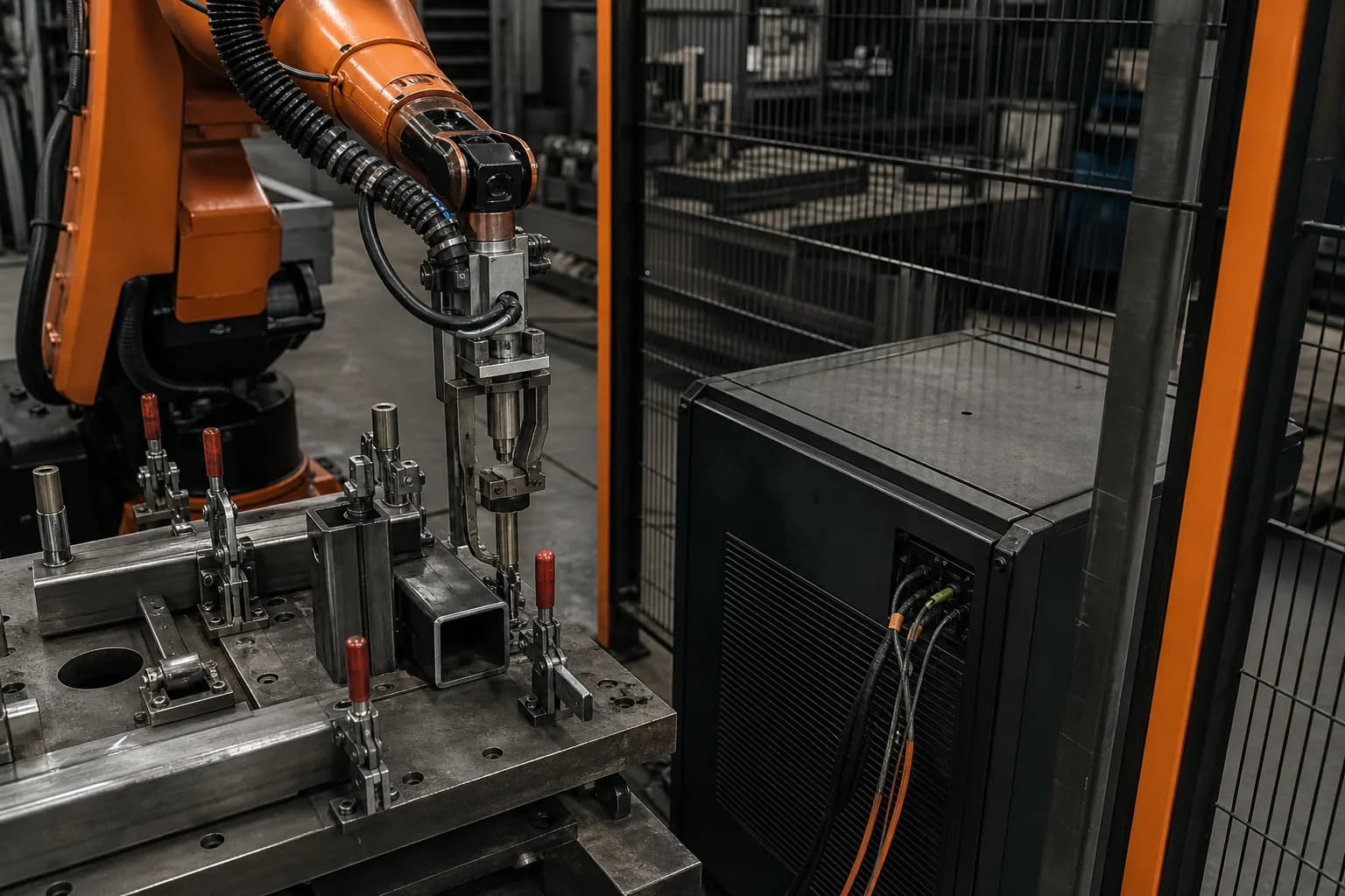 YRC1000micro Controller Platform shown in its intended application