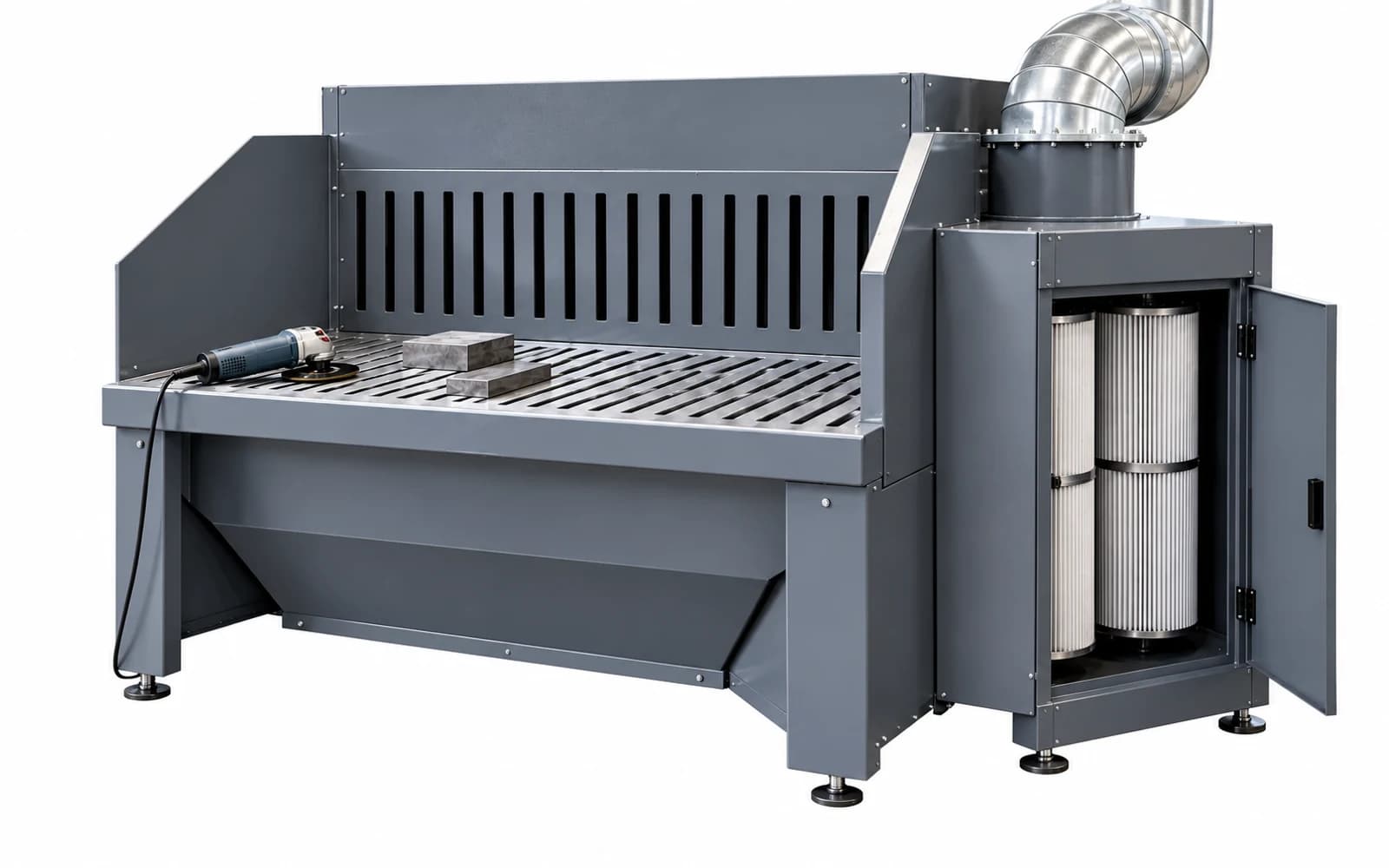 JY-2400 Grinding Dust Extraction: conceptual configuration