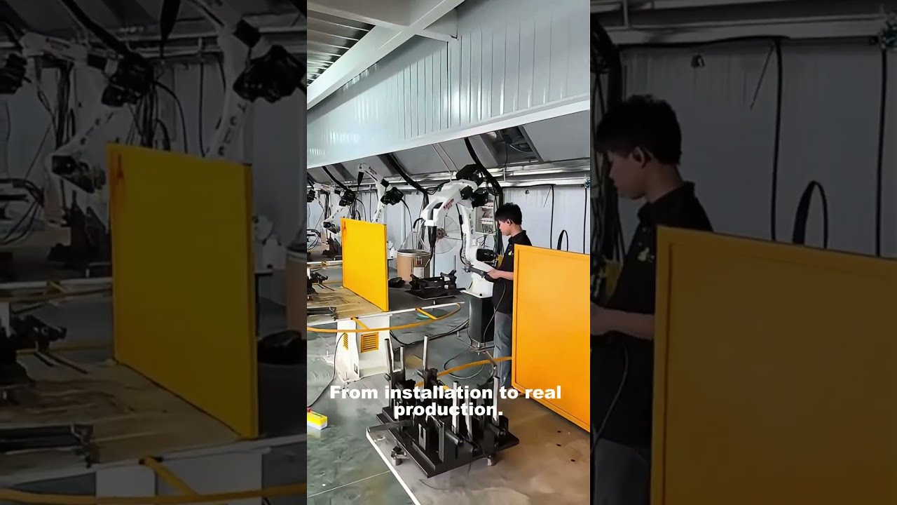Miniatura del video de instalación y puesta en marcha de soldadura robotizada