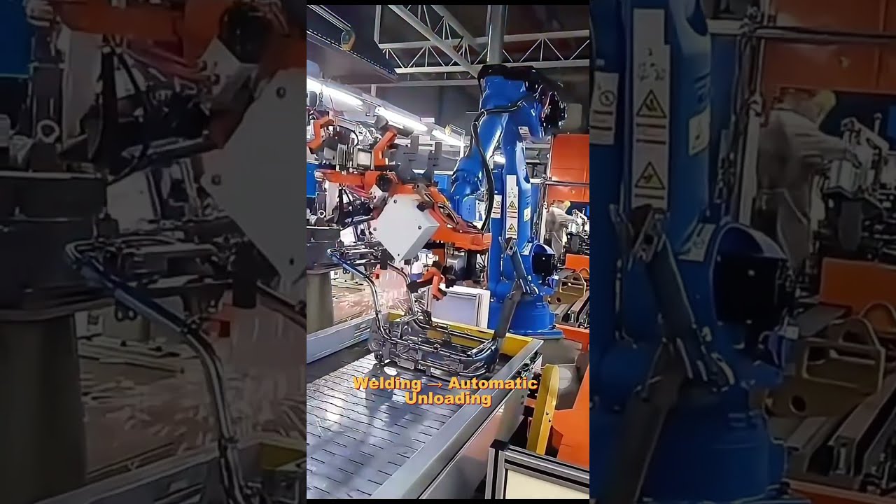 Miniatura del video de TubeFrame sobre soldadura multirrobot y transferencia de piezas
